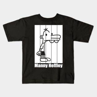 Manny Heffley is Standing Kids T-Shirt